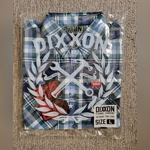 The Nada They Live MEN'S LARGE DIXXON FLANNEL